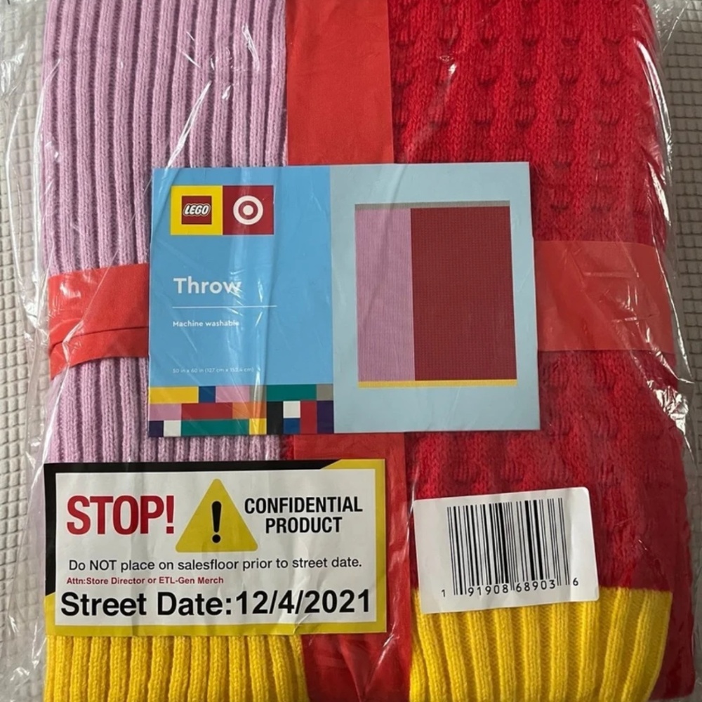 LEGO Collection x Target Throw Blanket